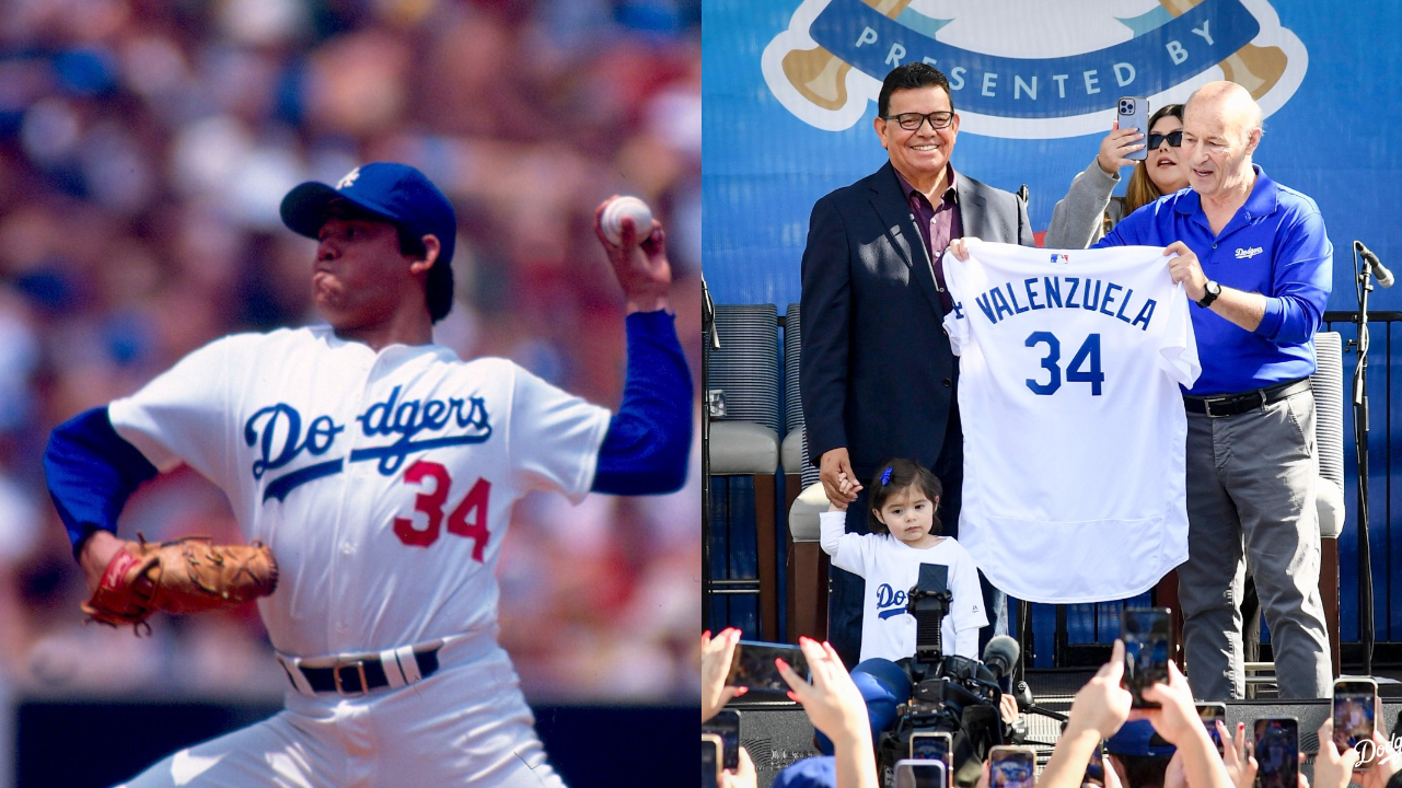 Los Ángeles Dodgers retirarán el dorsal número 34 de Fernando Valenzuela -  ESPN