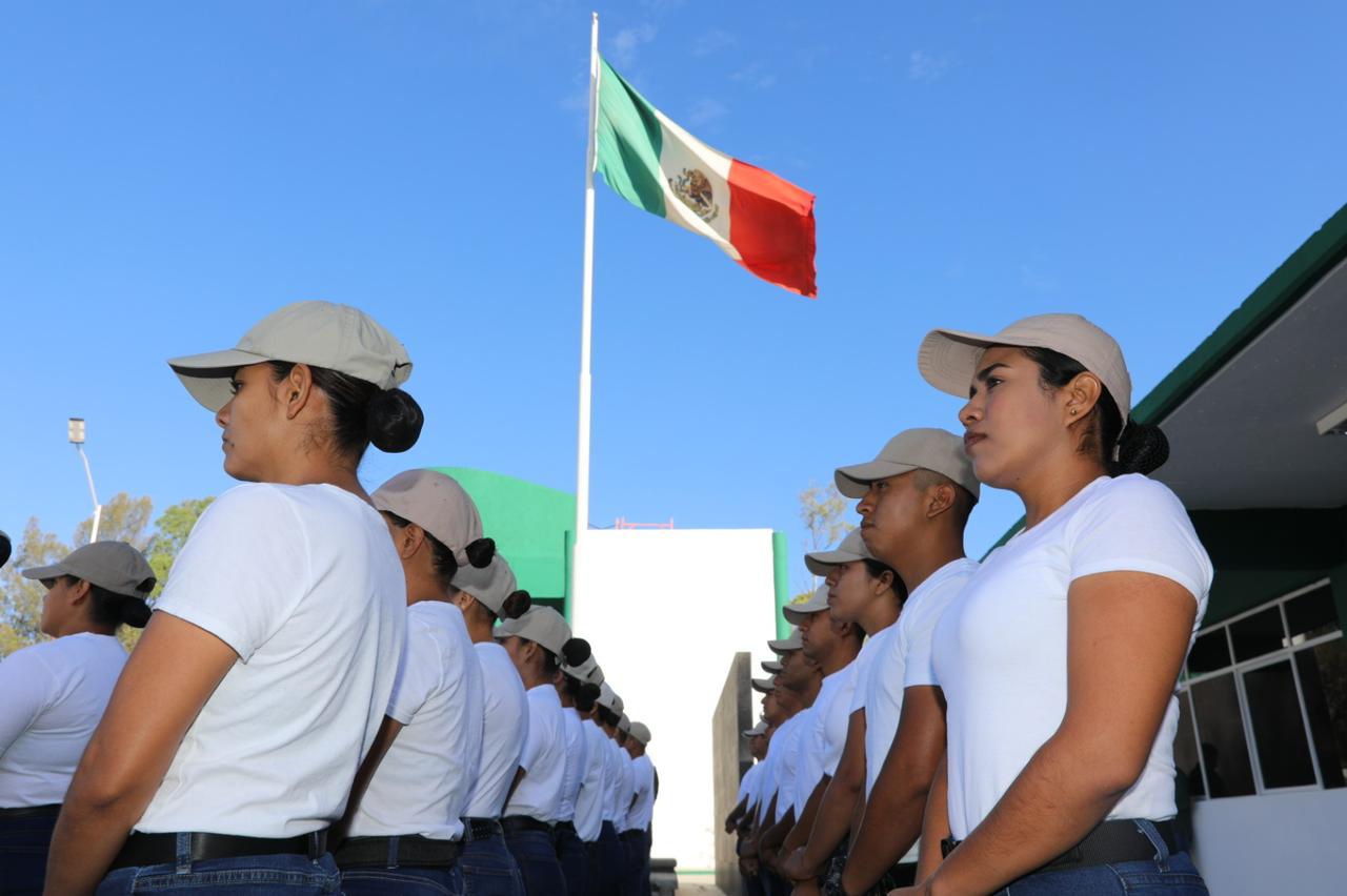 Se instruye a nuevas generaciones bajo un nuevo modelo policial en el  Estado 